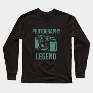 Photography legend Long Sleeve T-Shirt